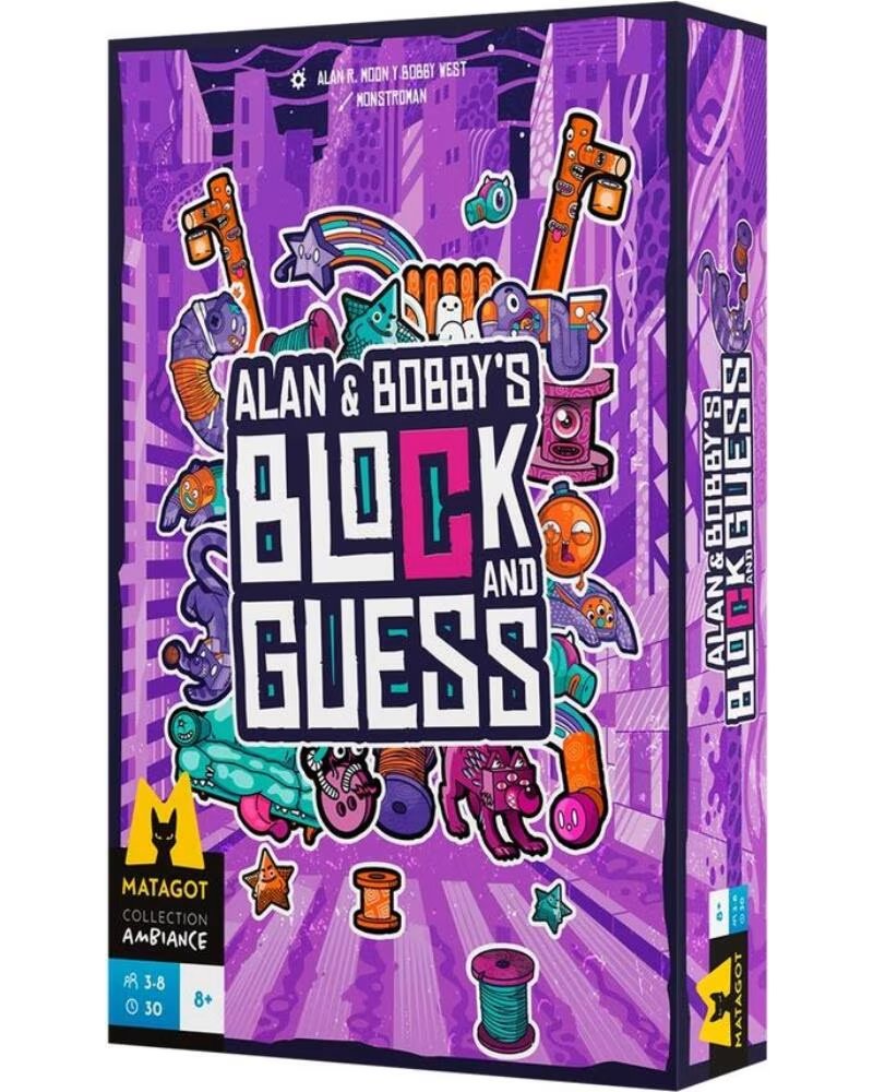 ASMODEE Juego de mesa block guess edad recomendada 8 anos