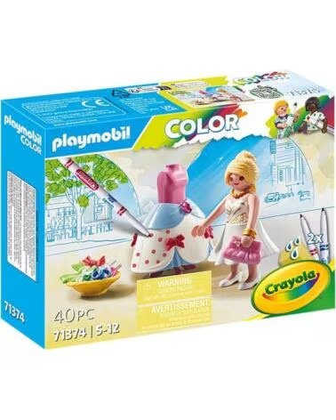 PLAYMOBIL color disenadora de moda