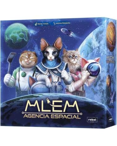ASMODEE Juego de mesa mlem agencia espacial edad recomendada 8 anos