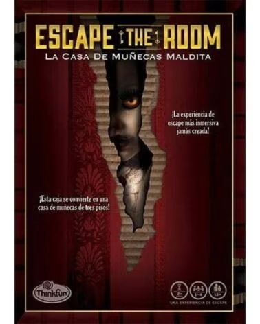 RAVENSBURGER Juego de mesa escape the room la casa de munecas maldita