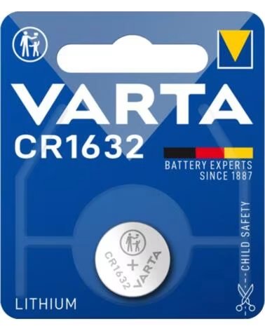 VARTA Blister pilas litio boton 3v cr1632