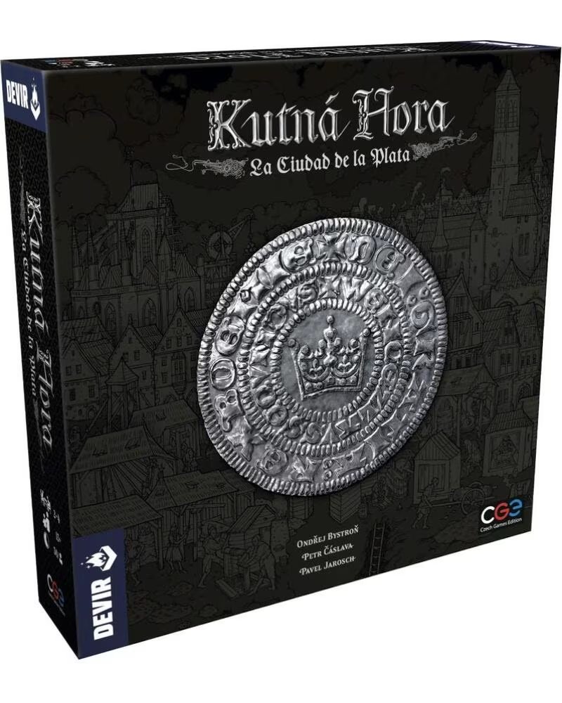 DEVIR Juego de mesa kutna hora la ciudad de plata carta promocional