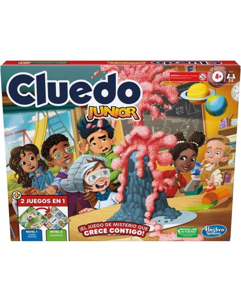 HASBRO Juego de mesa cluedo junior