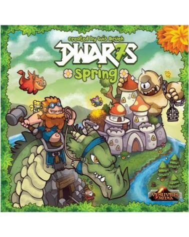 ASMODEE Juego de mesa dwar7s muelle de dwar7s edad recomendada 13 anos idioma ingles