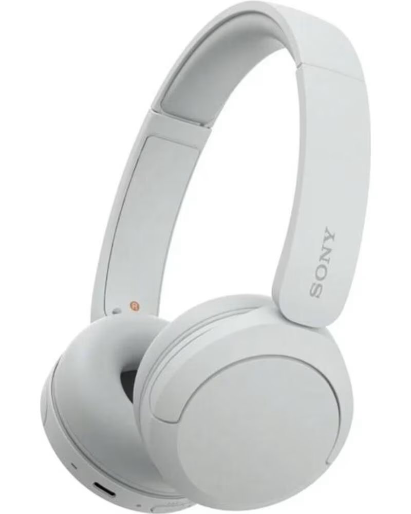 SONY Auriculares Inalambricos WH-CH520- con Microfono- Bluetooth- Blancos