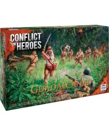 ASMODEE Juego de mesa conflict of heroes guadalcanal pacific 1942 edad recomendada 13 anos idioma ingles
