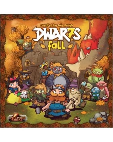 ASMODEE Juego de mesa dwar7s otono edad recomendada 13 anos idioma ingles
