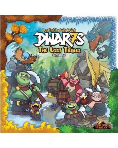 ASMODEE Juego de mesa dwar7s tribus perdidas expansion edad recomendada 13 anos idioma ingles