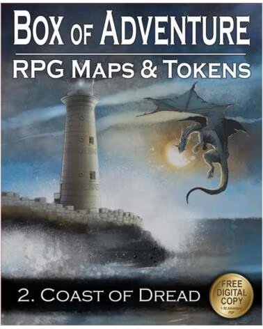 ASMODEE Caja de aventura costa del pavor edad recomendada 14 anos idioma ingles