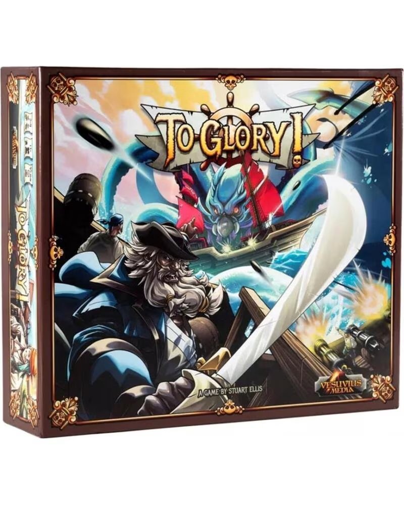 ASMODEE Juego de mesa to glory edad recomendada 7 anos idioma ingles