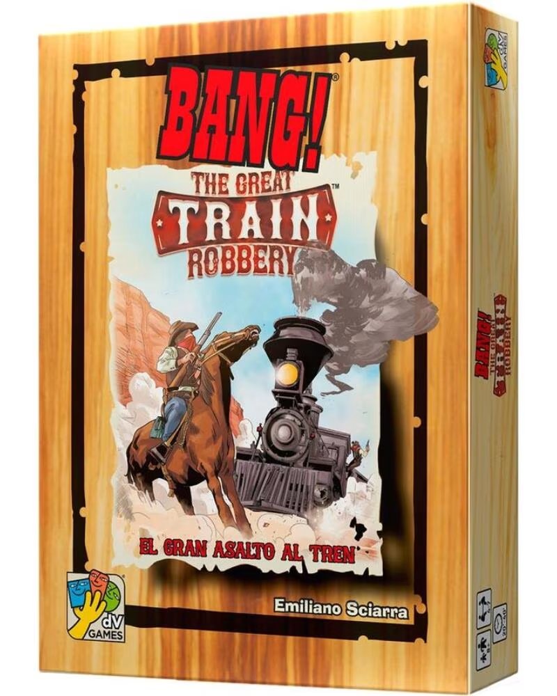 ASMODEE Juego de mesa bang el gran asalto al tren