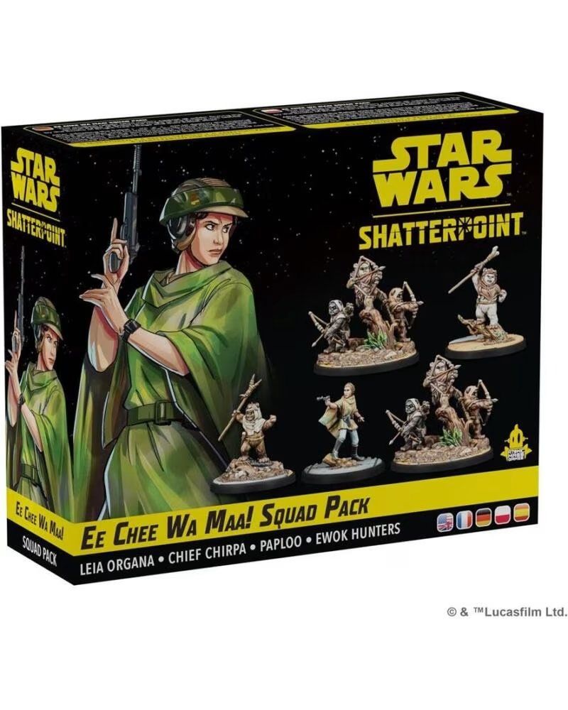 ASMODEE Juego de mesa star wars shatterpoint ee chee wa maa squad pack