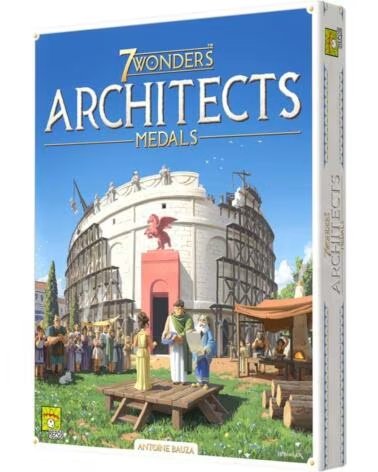 ASMODEE Juego de mesa 7 wonders architects medals