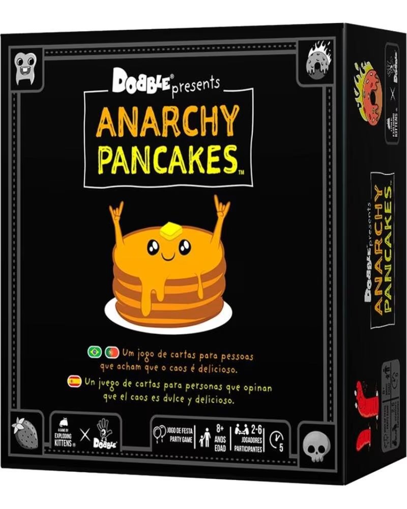 ASMODEE Juego de mesa dobble anarchy pancakes