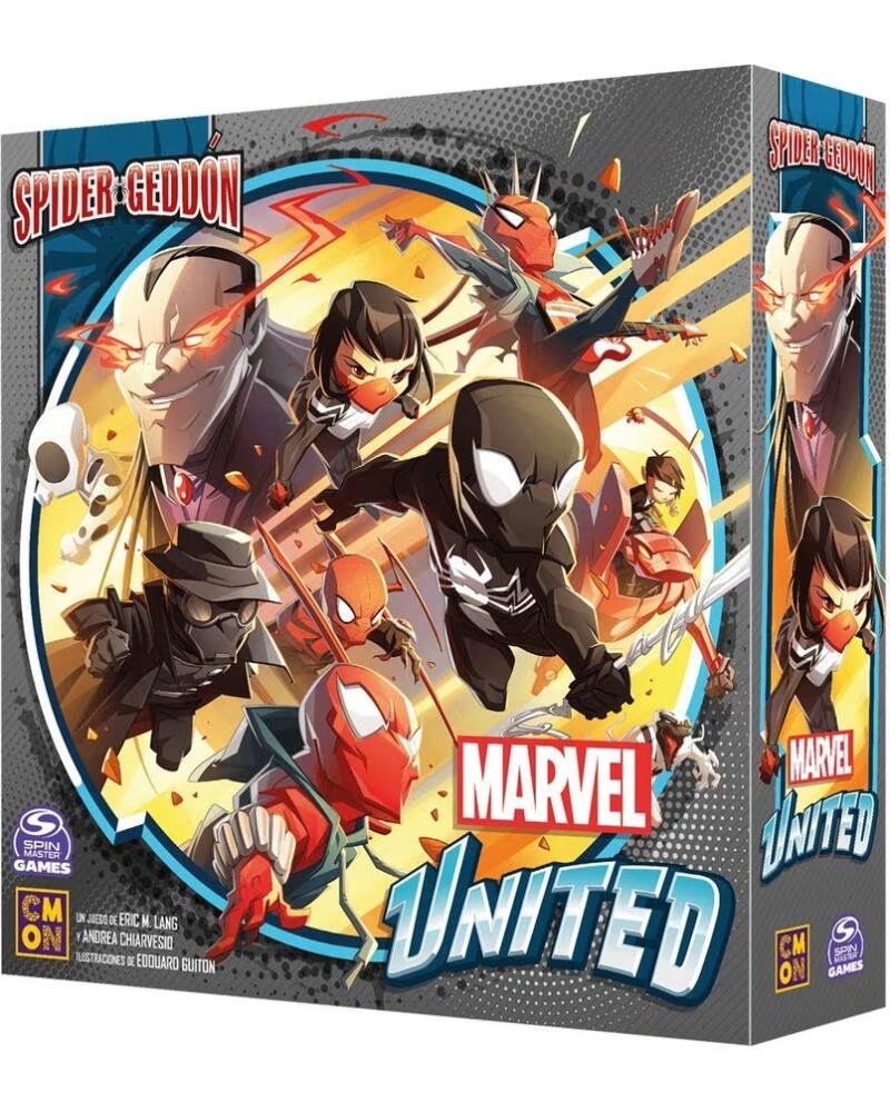 ASMODEE Juego de mesa marvel united spider - geddon