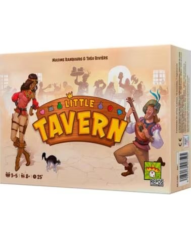 ASMODEE Juego de mesa little tavern edad recomendada 8 anos