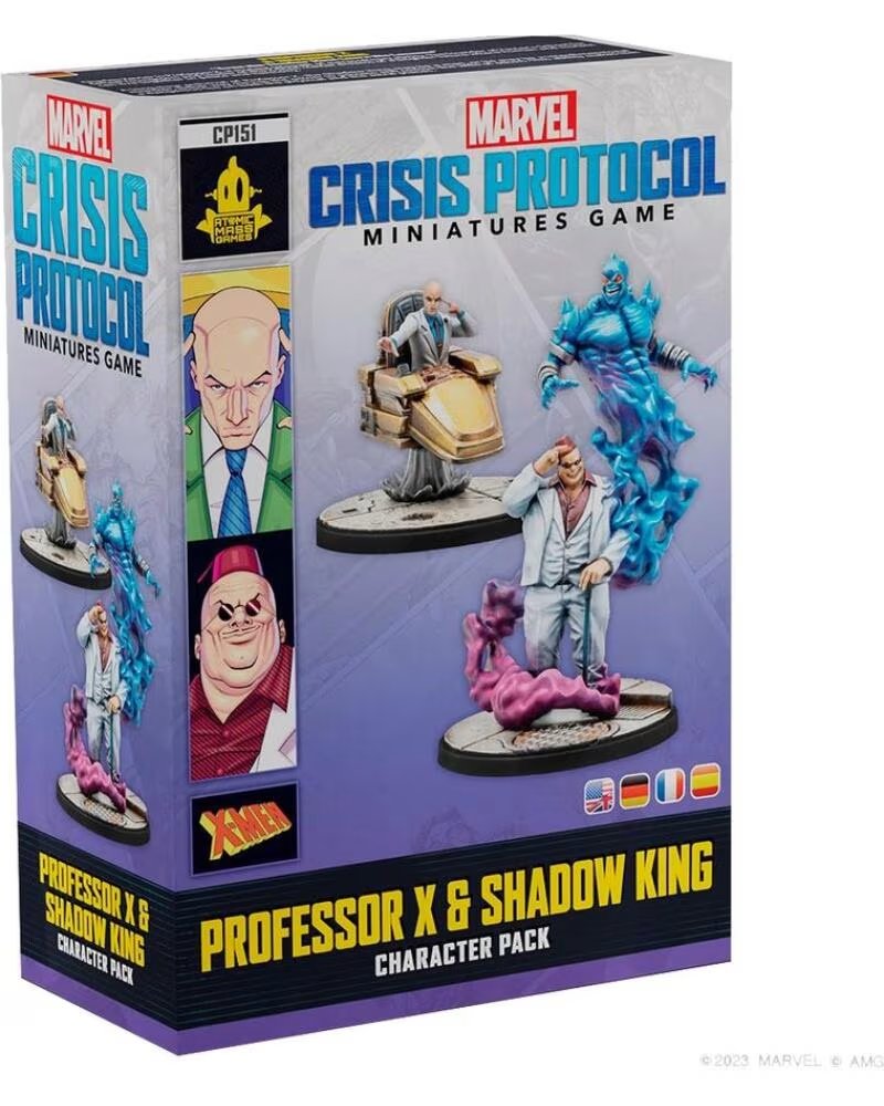 ASMODEE Juego de mesa marvel crisis protocol professor x shadow king edad recomendada 14 anos