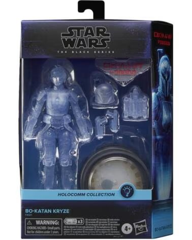 HASBRO Figura star wars the black series holocomm collection bo - katan kryze