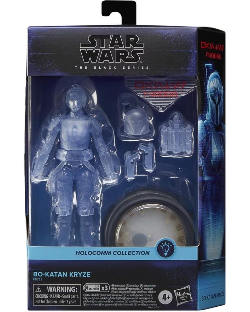 HASBRO Figura star wars the black series holocomm collection bo - katan kryze