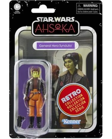 HASBRO Figura star wars ahsoka retro collection general hera syndulla