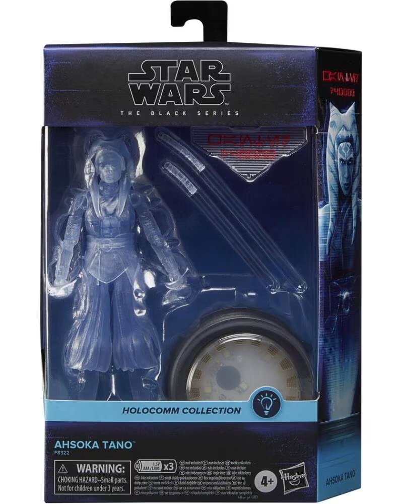HASBRO Figura star wars the black series holocomm collection ahsoka tano