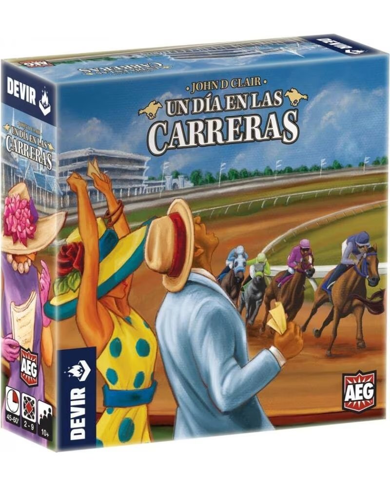 DEVIR Juego de mesa un dia en las carreras