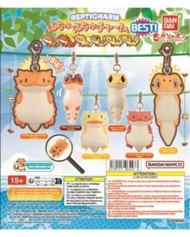 BANDAI Set gashapon 40 unidades hachuhachu charm best