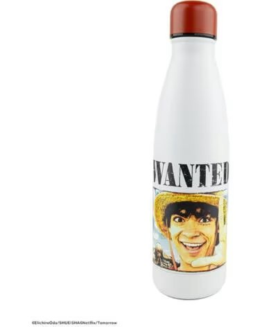 CINEREPLICAS Botella isotermica one piece wanted luffy