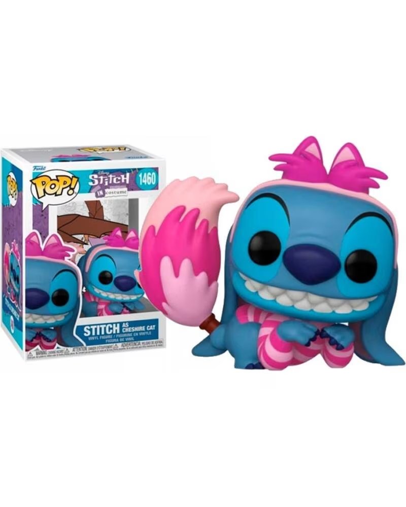 FUNKO pop disney stitch disfraz alicia en el pais de las maravillas cheshire 75163