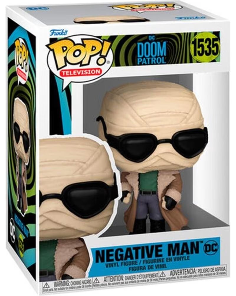 FUNKO pop dc comics doom patrol larry trainor negative man 75895