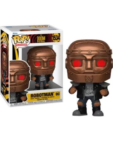 FUNKO pop dc comics doom patrol robotman 75896