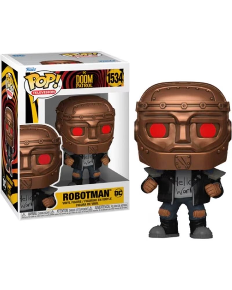 FUNKO pop dc comics doom patrol robotman 75896