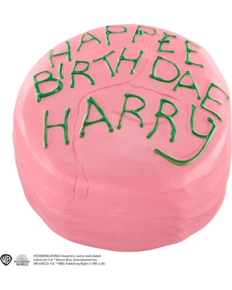 THE NOBLE COLLECTION Figura anti estres harry potter pastel de cumpleanos de harry
