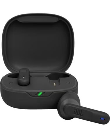 JBL Auriculares Bluetooth Wave 300TWS con estuche de carga- Autonomia 6h- Negros