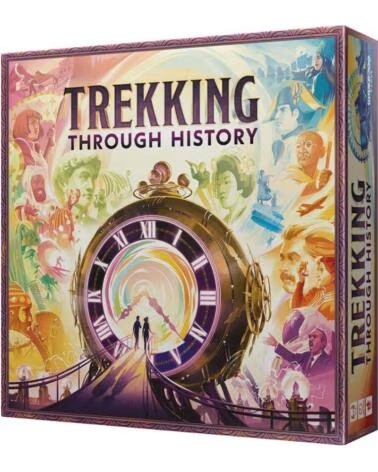 ASMODEE Juego de mesa trekking through history edad recomendada 10 anos
