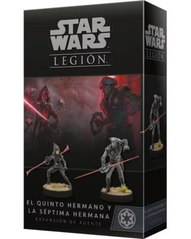 ASMODEE Juego de mesa star wars legion el quinto hermano y la septima hermana edad recomendada 14 anos