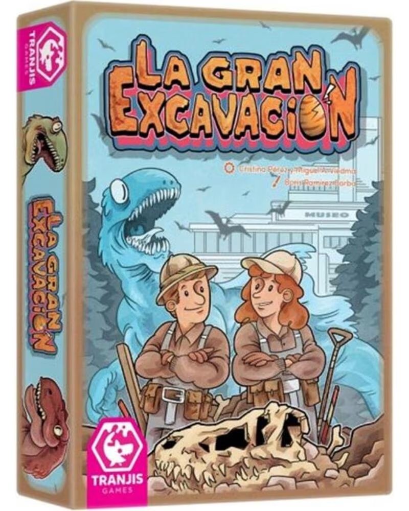TRANJIS GAMES SL Juego de mesa la gran excavacion edad recomendada 8 anos