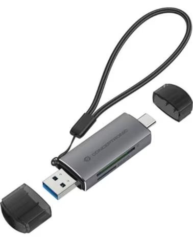CONCEPTRONIC Lector de tarjetas externo usb tipo a - usb tipo c