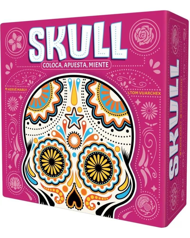 ASMODEE Juego de mesa skull edad recomendada 10 anos
