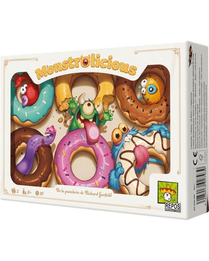 ASMODEE Juego de mesa monstrolicious edad recomendada 8 anos