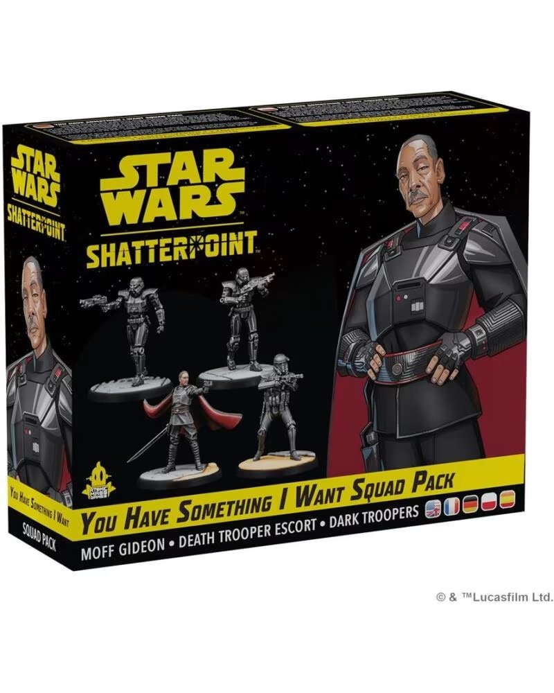 ASMODEE Juego de mesa star wars shatterpoint you have something i want squad pack edad recomendada 14 anos
