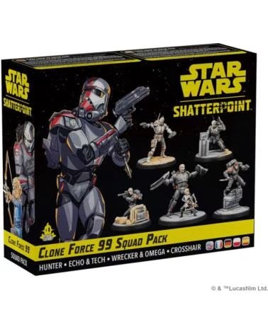 ASMODEE Juego de mesa clone force 99 squad pack edad recomendada 14 anos