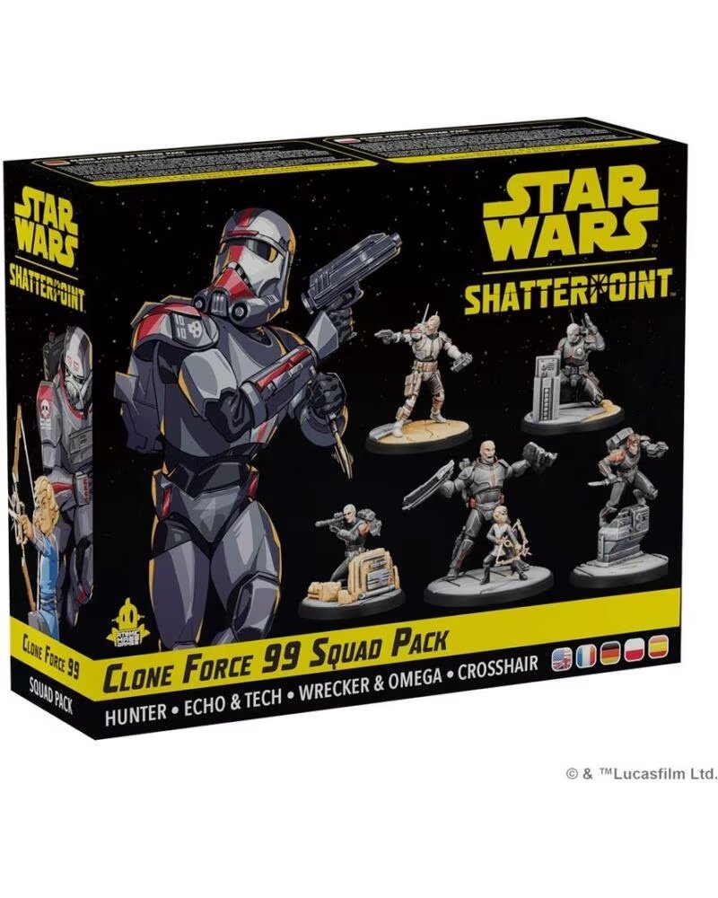 ASMODEE Juego de mesa clone force 99 squad pack edad recomendada 14 anos