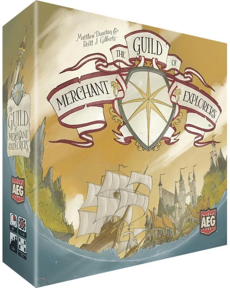 ASMODEE Juego de mesa the guild of merchant explorers ingles