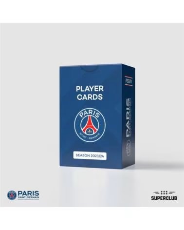 ASMODEE Juego de mesa superclub psg player cards 2023 - 24 ingles