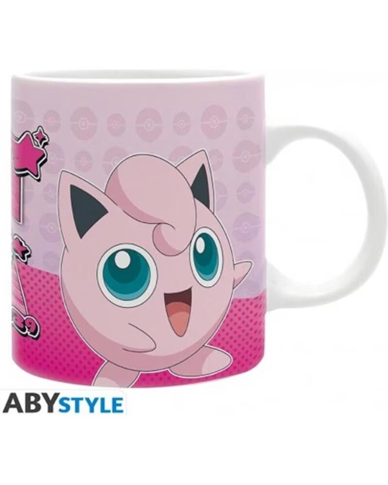 ABYSTYLE Taza pokemon jigglypuff comic strip 320 ml