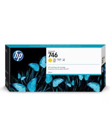 HP Cartucho tinta designjet 746 de 300 ml amarilla