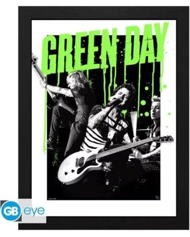 GB EYE Impresion enmarcada green day live