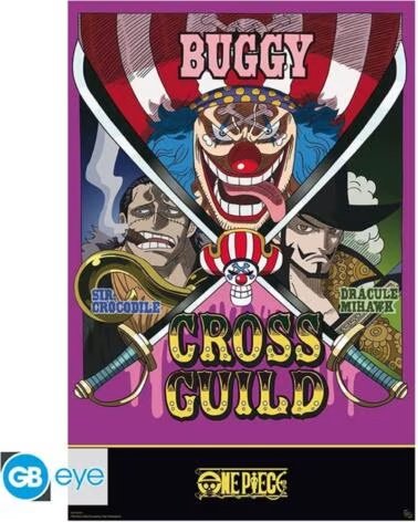 GB EYE Poster maxi one piece wanted cross guild