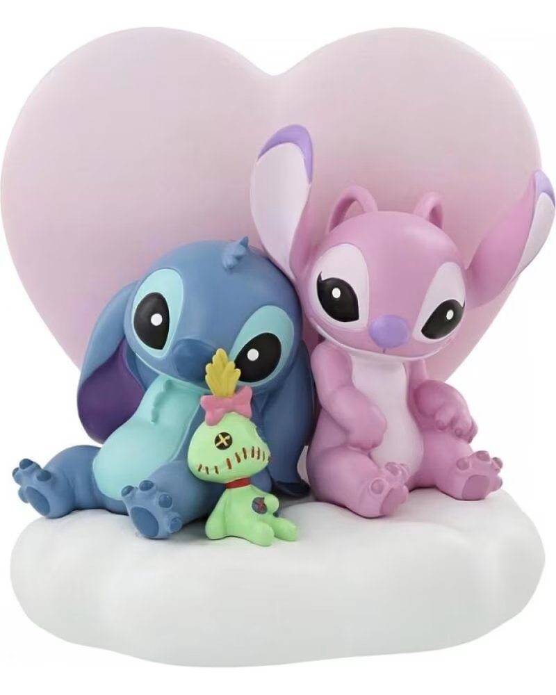 ENESCO Figura iluminada disney stitch y angel